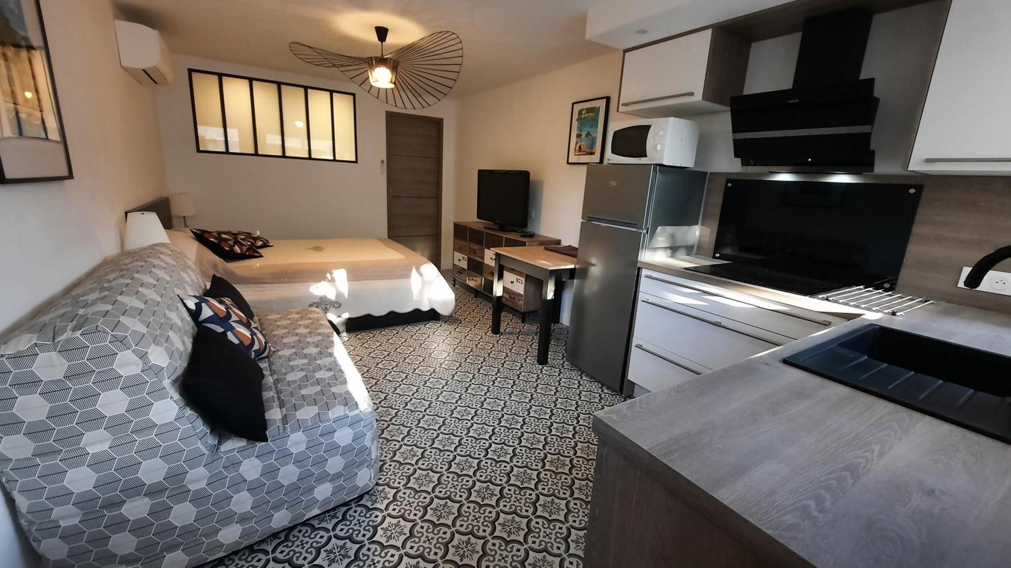 Studio Climatise Lantanas 4 Personnes Le Lavandou Exteriör bild